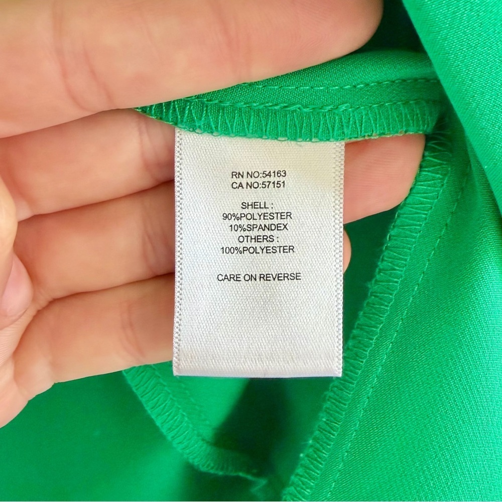 MARC NEW YORK Open Front Green Women's Blazer, SZ L LIKE NEW! - Picture 10 of 13